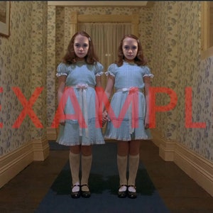 horror movie twins blue dress How The Shining twins became every kid's nightmare