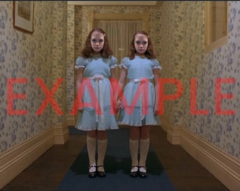 The Shining "Grady Twins" Overlook Hotel **Custom Photo**