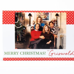 Vacaciones de Navidad: postal de los Griswold