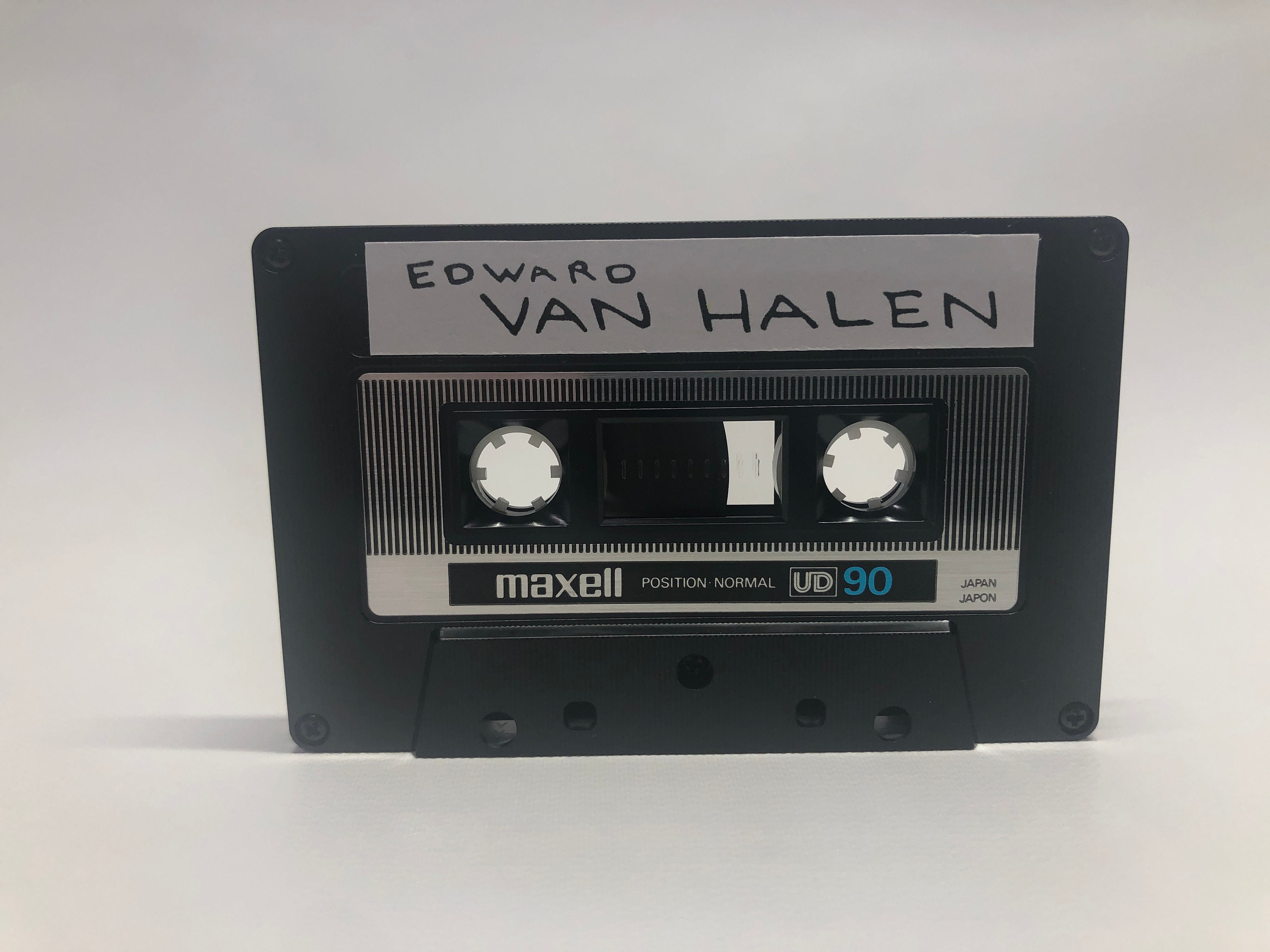 Back to the Future /// Edward Van Halen Cassette (REPLICA) - Etsy