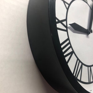 Back to the Future /// inspired Wall Clock (Clock Tower Face)