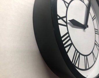 Back to the Future /// inspired Wall Clock (Clock Tower Face)