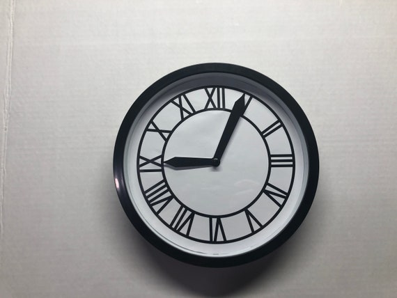 Back to the Future /// Inspired Wall Clock (clock Tower Face