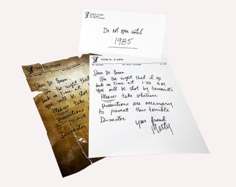 バック・トゥ・ザ・フューチャー /// マーティのドクへの手紙と老朽版
