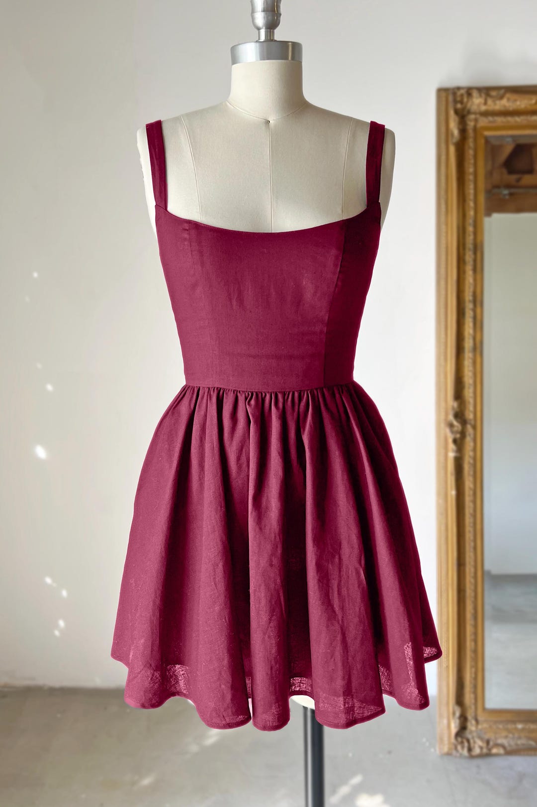 Linen Byron Mini Dress
