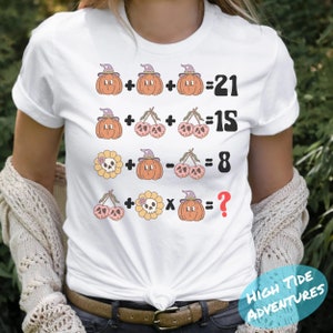 Halloween Teacher Shirts, Spooky Teacher Shirt, Teacher Shirts, Teacher Halloween Shirts, Retro Halloween Teacher, 3rd, 4th, 5th Teacher Tee
