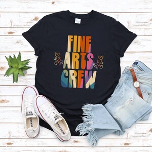 Fine Arts Shirt, Fine Arts Teacher Gift, Art Teacher Shirt, Music Teacher, Media Specialist Shirt, Teacher Appreciation, Team Teacher Shirt