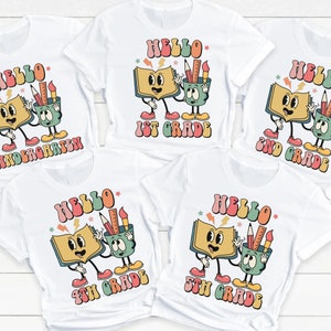 Second Grade Teacher T-Shirt, Dream Team Teacher Shirt, Retro 2nd Grade Squad, Gifts for Teacher, Back To School, Teacher Appreciation Gift