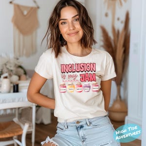 Inclusion Shirt, Neurodiversity Shirt, Inclusion Is My Jam, Special Education Teacher, Autism Awareness, Autism Teacher, Inclusion Teacher