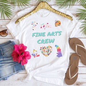 Fine Arts Shirt, Fine Arts Teacher Gift, Art Teacher Shirt, Music Teacher, Media Specialist Shirt, Teacher Appreciation, Team Teacher Shirt