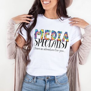 Media Specialist Shirt, Library Squad Shirt, Library Media Specialist Shirt, School Fine Arts Shirt, Librarian Shirt Gifts, Fine Arts Crew