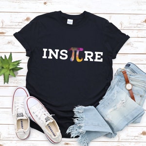 InsPIre Shirt, back to school,  Pi Day Shirt, Pi Shirt, Math Equations, Math Teacher Gift, Pi Day Shirt, Math Teacher Shirt, Math Equation