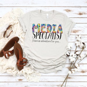 Media Specialist Shirt, Library Squad Shirt, Library Media Specialist Shirt, School Library Media Specialist Shirt, Librarian Shirt Gifts