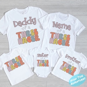 Little Miss Threenager Toddler Shirt, Third Birthday Toddler Tee, Birthday Girl Shirt, Girls Birthday Tee, Birthday Kids, Family Birthday