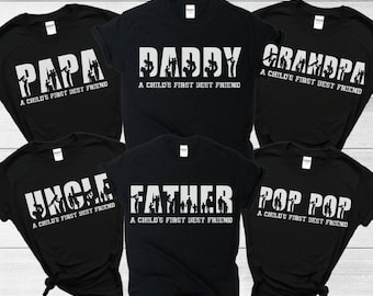 パーソナライズされた父の日ギフト、新しいお父さんシャツ、お父さんシャツ、パパシャツ、父の日シャツ、最高のお父さんシャツ、おじいちゃんシャツ、パパシャツ、ギフト