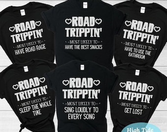 Road Trip Shirt, Family Road Trip Shirt, Sisters Road Trip, Travel Shirt, Family Vacation Shirts, Adventure Shirts, Travel Shirts, Matching