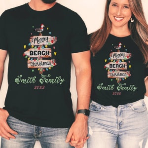 Family Group Christmas Shirt, personalized, Matching Christmas outfits Shirts, Funny Christmas Party Tees, Matching Family Christmas Shirts