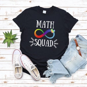 Math Squad Shirt, Geek LGBT Shirt, Equality Shirt, LGBTQ Pride Shirt, Mathematics Shirt, Math Geek, Math Teacher Gift, Back to school tee