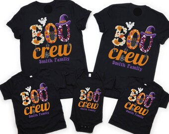 The Boo Crew Shirts, Halloween Matching Family Shirt, Halloween Party Shirt, Family Costume Shirt, Family Halloween Shirt, Halloween Crews
