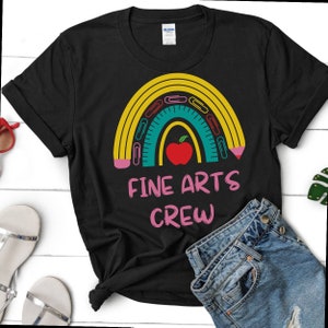 Fine Arts Shirt, Fine Arts Teacher Shirt, Arts Teacher Shirt, Music Teacher Shirt, Media Specialist Shirt, Media Shirt, Team Teacher Shirt