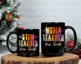 Teacher Mug, Personalized Teacher Coffee Mug, Teacher Gifts, Teacher Cup, Teacher Appreciation Gift, Teacher Coffee Cup, Teacher Christmas