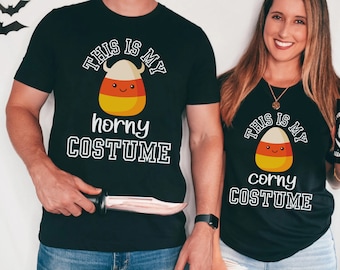Funny Couples Halloween Shirts, Couple Halloween Shirts, Couple Sweaters, Funny Halloween T-Shirt Matching Halloween TShirts Halloween Party