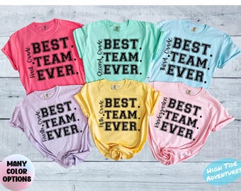 Customize Best Team Ever Shirt, Teammate T-Shirt, Team Name Shirt, Custom Team Shirt, Work Team Coworkers, Team Member Shirt, Customize Team