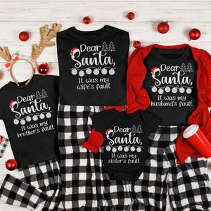 Family Group Christmas Shirt, Matching Christmas outfits Shirts, Funny Christmas Party Tees, Matching Family Christmas Shirts, Funny Tops