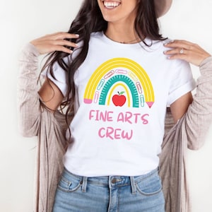 Fine Arts Shirt, Fine Arts Teacher Shirt, Arts Teacher Shirt, Music Teacher Shirt, Media Specialist Shirt, Media Shirt, Team Teacher Shirt