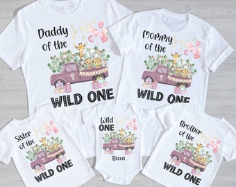 Wild One Birthday Shirt, 1st Birthday Shirt, Family Wild One Shirt, Matching Wild One Shirt, Mommy of the Wild One, Wild One, Wild Mom Shirt