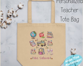 Wiederverwendbare Wiederverwendbare Tasche für Lehrer an der Wertschätzung des Lehrers