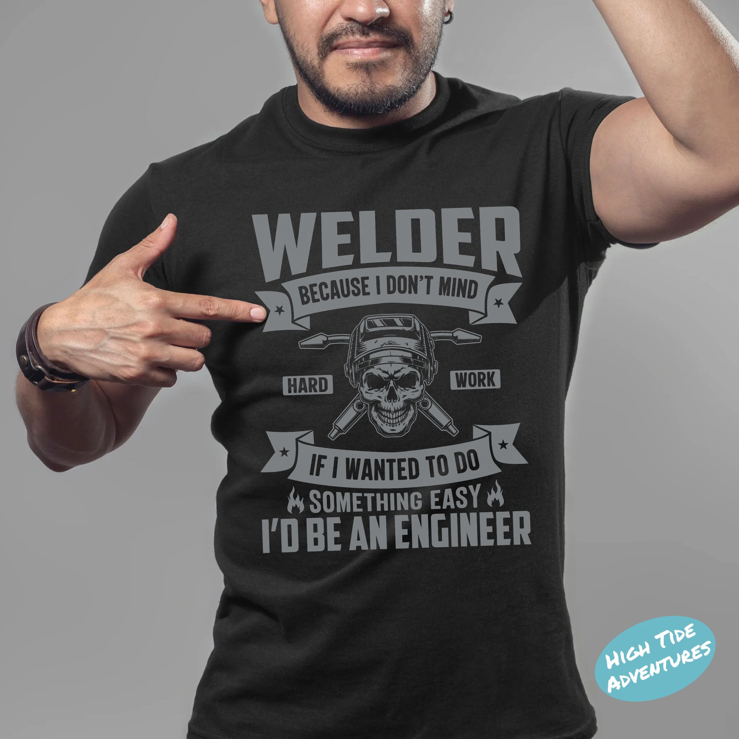 Welder Hood T-Shirt, Welder Hat, Welder Gift, Welder Life, Welder Wife, Pipeline, Welder Shirt, Welder Decal, Welder Hood Tig Weld Christmas