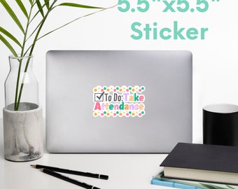 Take Attendance Sticker, Remind Me to Take Attendance, Teacher Gift Idea, Attendance Clerk, Classroom Decal, Teacher Humor, Funny Teacher