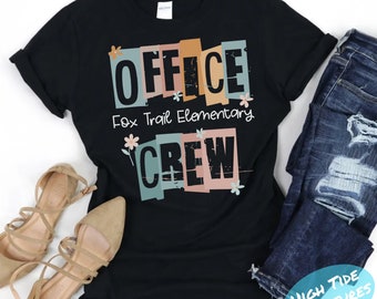 Camisa del equipo de oficina, camisas de secretaria, camisa del personal, objetivos del equipo, camisa del personal de la oficina, coincidencia del personal de la oficina, camisa de la oficina principal, equipo de la oficina