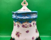 Antique Victoria Carlsbad Austria Jar - Rare Find!