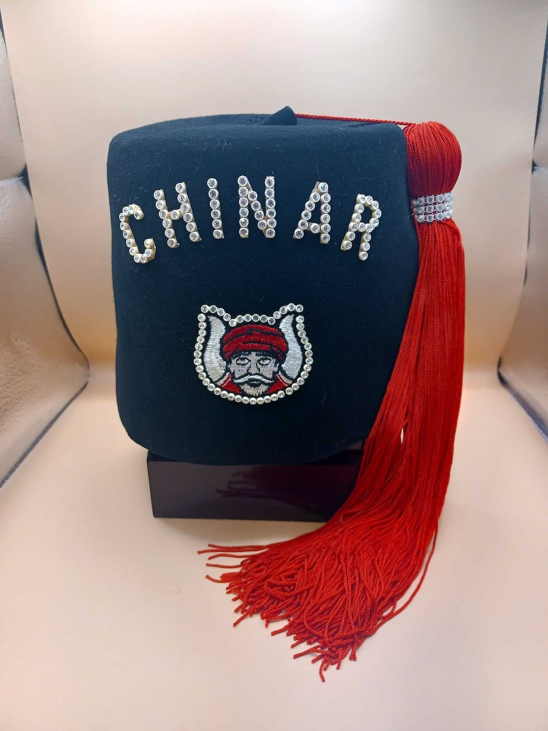 Vintage Chinar Grotto Masonic Lodge Fez Etsy