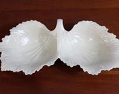 Vintage Lenox Porcelain Double Leaf Serving Dish