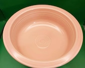 Vintage Rose Fiestaware 8 inch Round Vegetable Serving Bowl