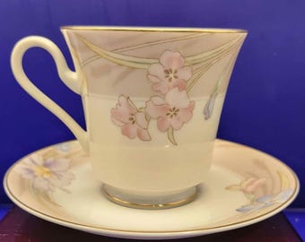 Mikasa Charisma Beige Cup and Saucer Set L9048