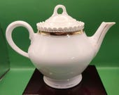 Beautiful Delicate Mid-Century Silesia China Teapot