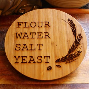 Sourdough Starter Bowls / Sourdough Proofing Bowls / Sourdough Starter Feeding Containers / Custom Engraved Sourdough Proofing Containers