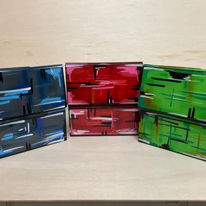 SHIPS SAME DAY!! Airbrushed Custom Cartoon Style Mini Toolbox | Desktop Toolbox