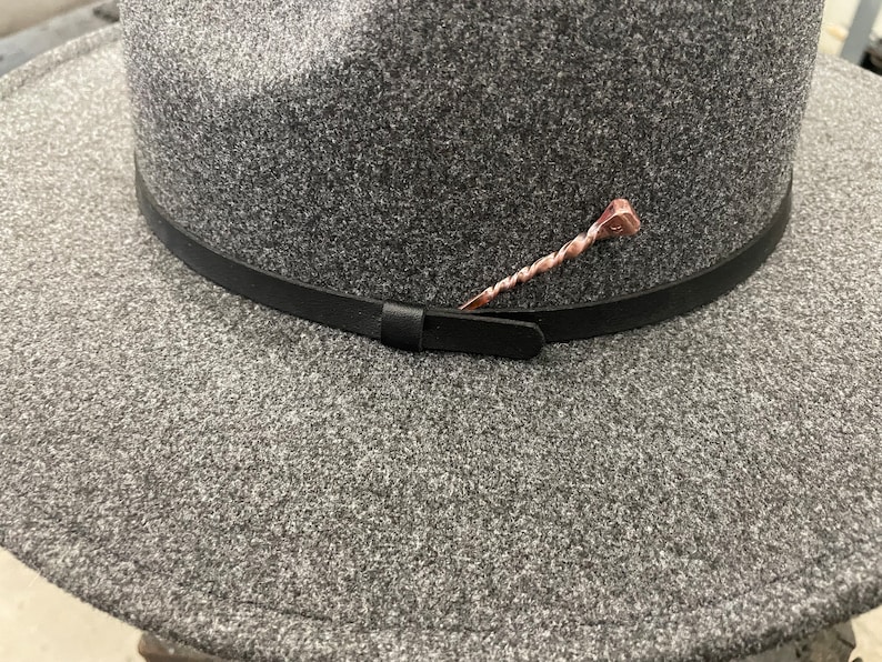 Hand Forged Cowboy Toothpick: Horseshoe Nail or Stainless Steel Copper HS 2pack