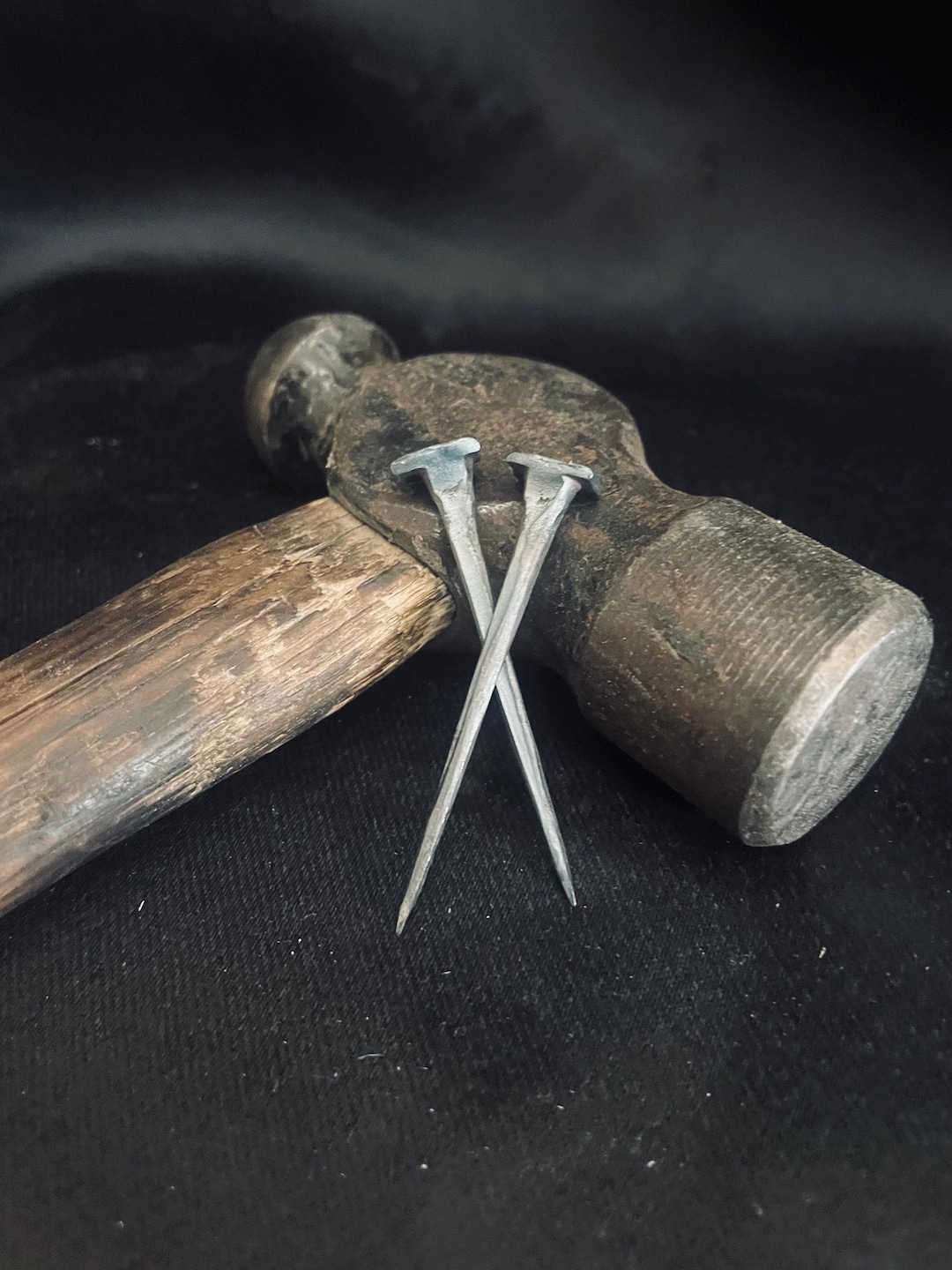Hand Forged 2 Inch Nails Steel in Packs of 5 - Etsy