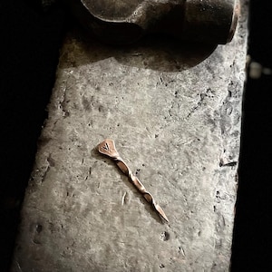 Hand Forged Cowboy Toothpick: Horseshoe Nail or Stainless Steel image 13
