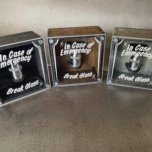 10 MM Emergency! Break Glass in Case of Emergency 10mm box | Customizable | Personalizable | Gearhead / Garage / AutoShop / Mechanic Gift