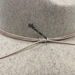 reverse twist horseshoe nail