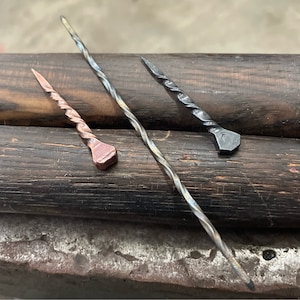 Country Western Cowboy Toothpick / Horseshoe Nail Toothpick / Cowboy Hat Pick
