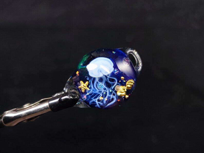 Resin Jellyfish Braceletswoven Braceletshand Drawn 3D