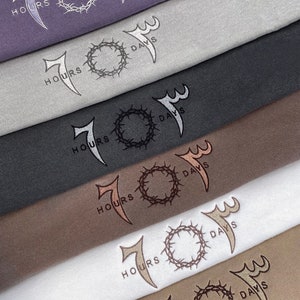 Unisex Embroidered Crown of Thorns Crewnecks